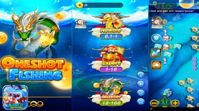 Bắn cá Oneshot - Top những game bắn cá miễn phí Hot nhất hiện nay